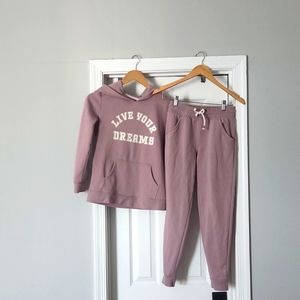Cat & Jack "Live Your Dreams Jogger set size L 10/12